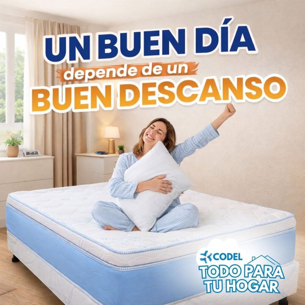 Soluciones para el descanso y el hogar disponibles en CODEL